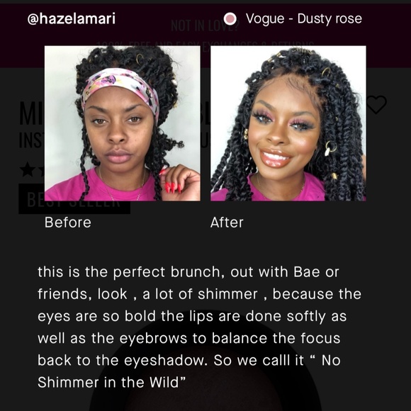 NIB Il Makiage Vogue mineral baked blush - Picture 5 of 5